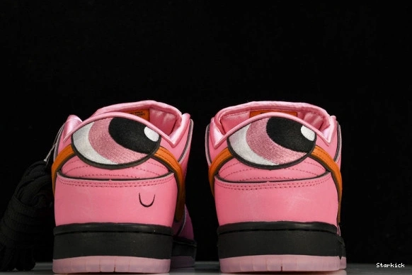 SB Girls Powerpuff The FZ8319-600  x Nk Dunk Low 1020